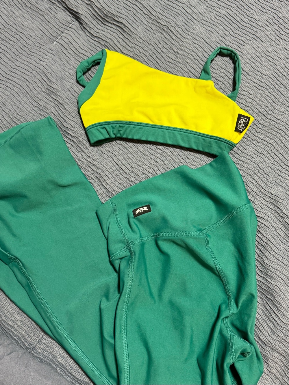 Green and Yellow Tiger Friday set Set